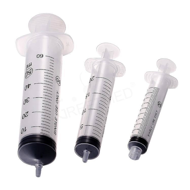 Medical Luer Lock 5 ml de jeringa desechable con la aguja