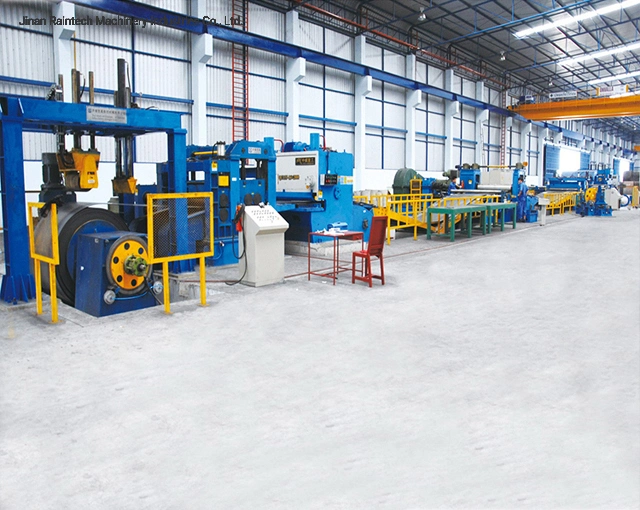 High quality/High cost performance  Straightening and Shearing Metal Coil Cut to Length Production Line
