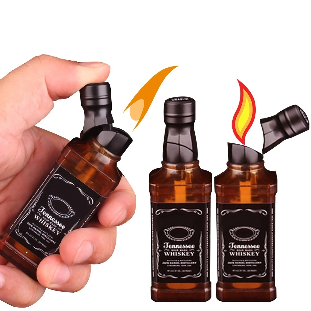 Zroog Butane Jet Gas leves Whiskey vinho garrafa Tocha leve Dispositivos mais leves para homem