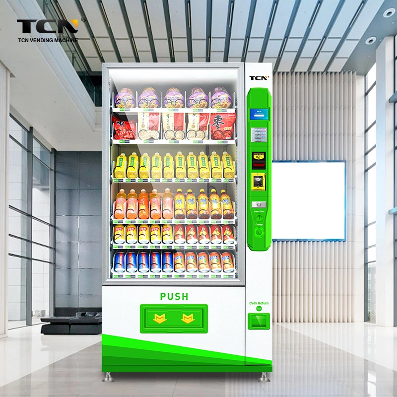 TCN Multifunktions-automatische Verkaufsmaschine für Can&amp;Bottle&amp;Beverage