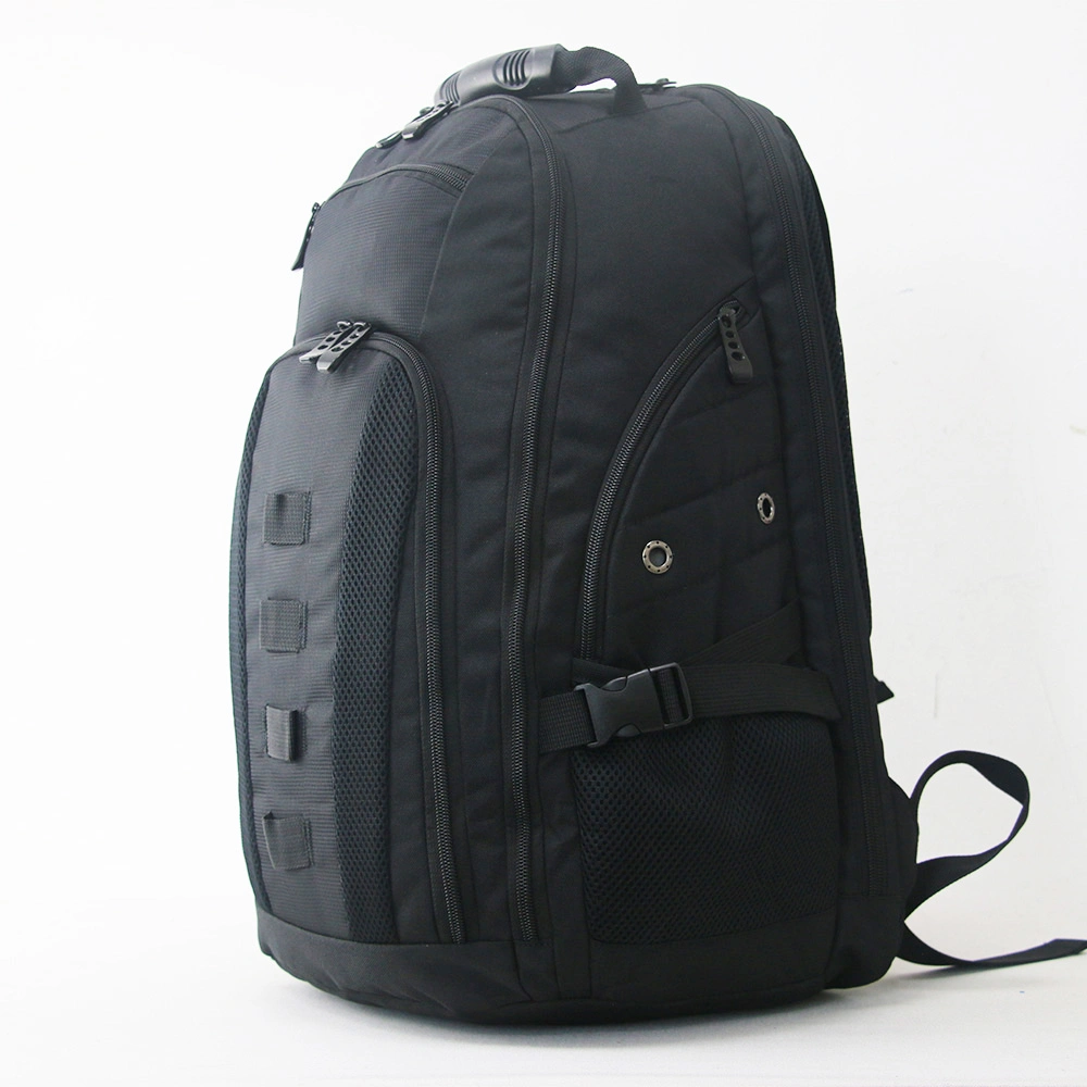 Wholesale/Supplier Custom Black Polyester Business Laptop Backpack for Men