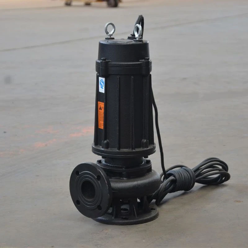 Cutting Sewage Dirt Drain Pump with Cutter