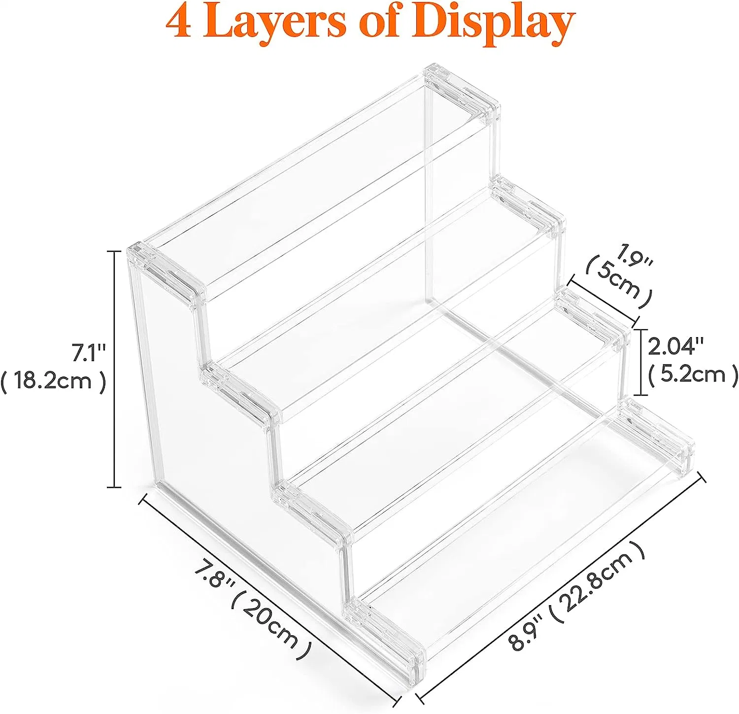 ISO BSCI Factory Wholesale/Supplier Custom Acrílic Figure Display Stand