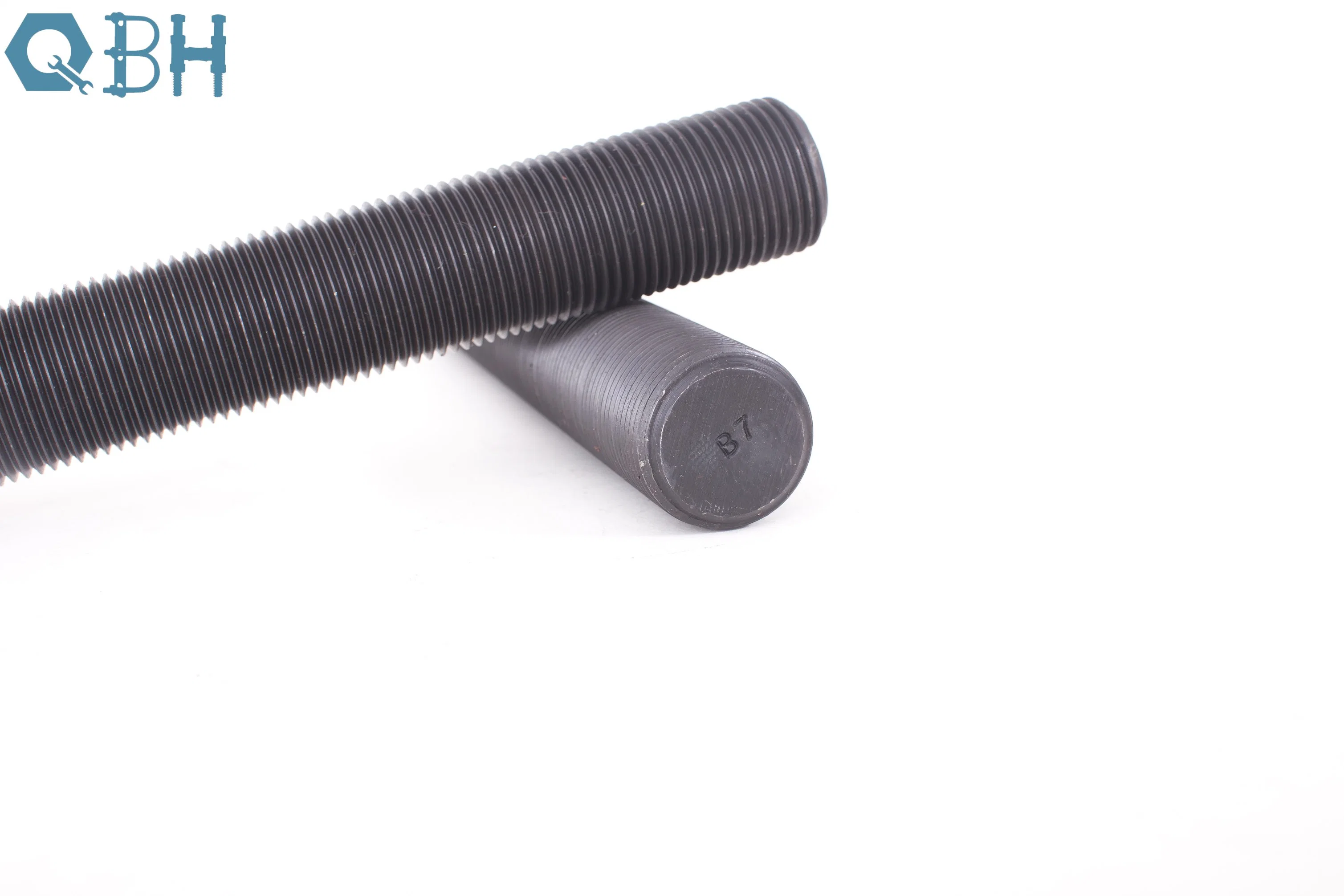 High Strength ASTM A193 B7/B7m Stud Bolt Black Oxide Full Thread Rods