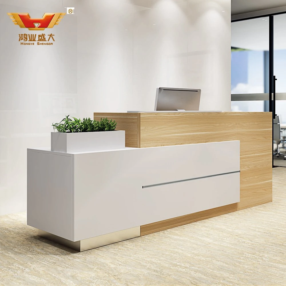 Elegant Stylish Office Reception Desk Public Front Desk (H85-1262)