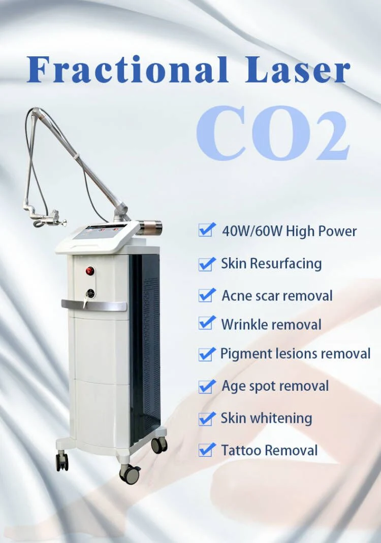 FDA Approved Fractional CO2 Laser for Skin Resurfacing Machine with USA RF Tube