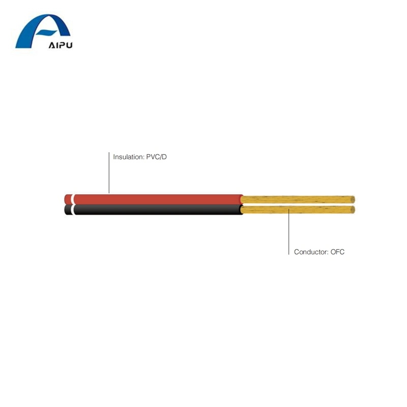 2 Core16AWG 300V Cabo fixo não blindado Multi Core comunicação do sinal de voz para BMS, som, áudio, Segurança, Segurança, controle e aplicação de Instrumentação