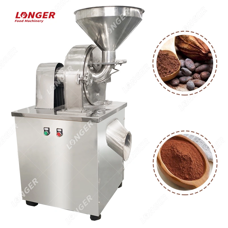 Lfm Industrial Cocoa Cake Coarse Crush Powder Crushing Machinery Line Cocoa Mill Machine