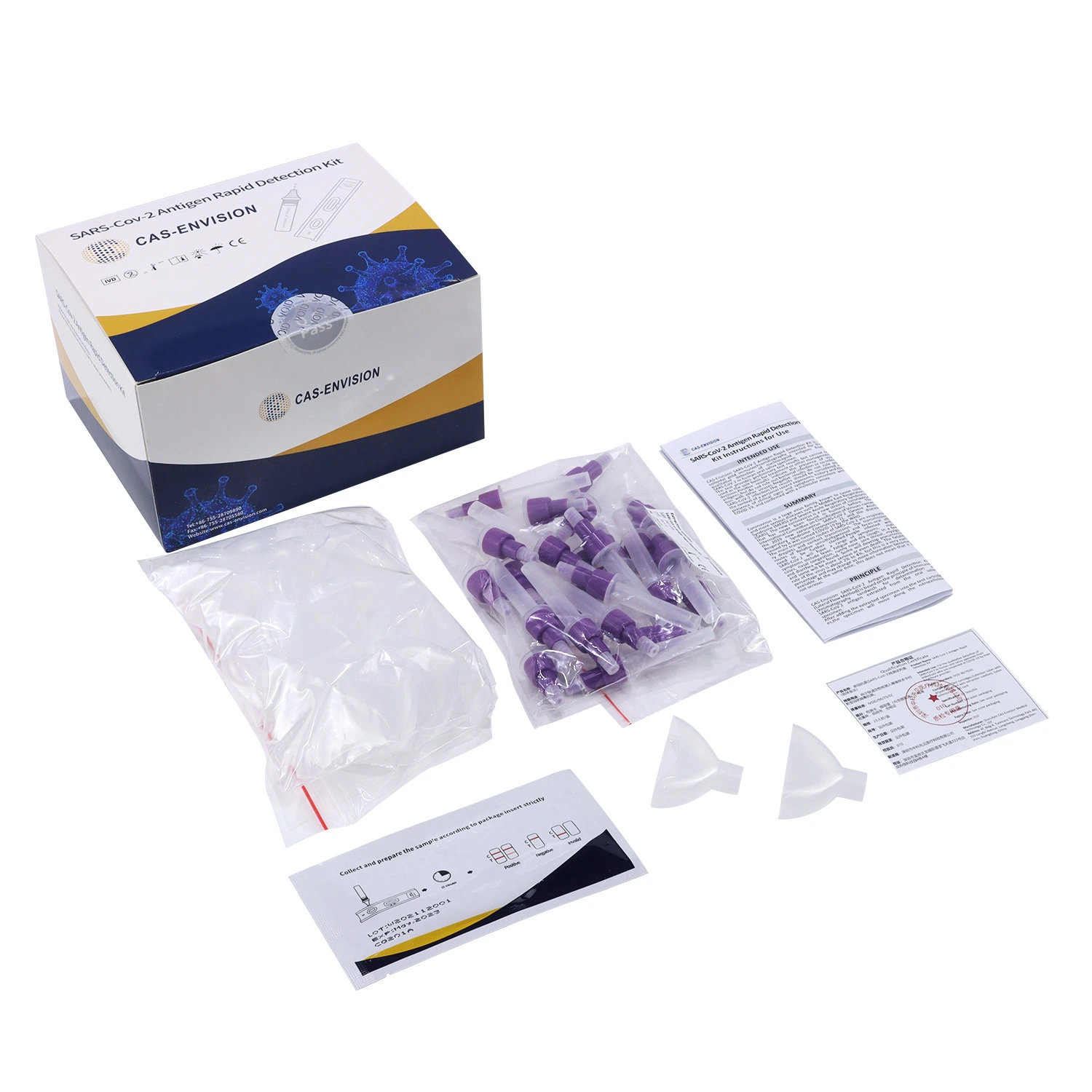 Ivd Medical Supply Lab Equipment Diagnostic Kit Antigen Rapid Test Kit Disposal Saliva PCR Machine