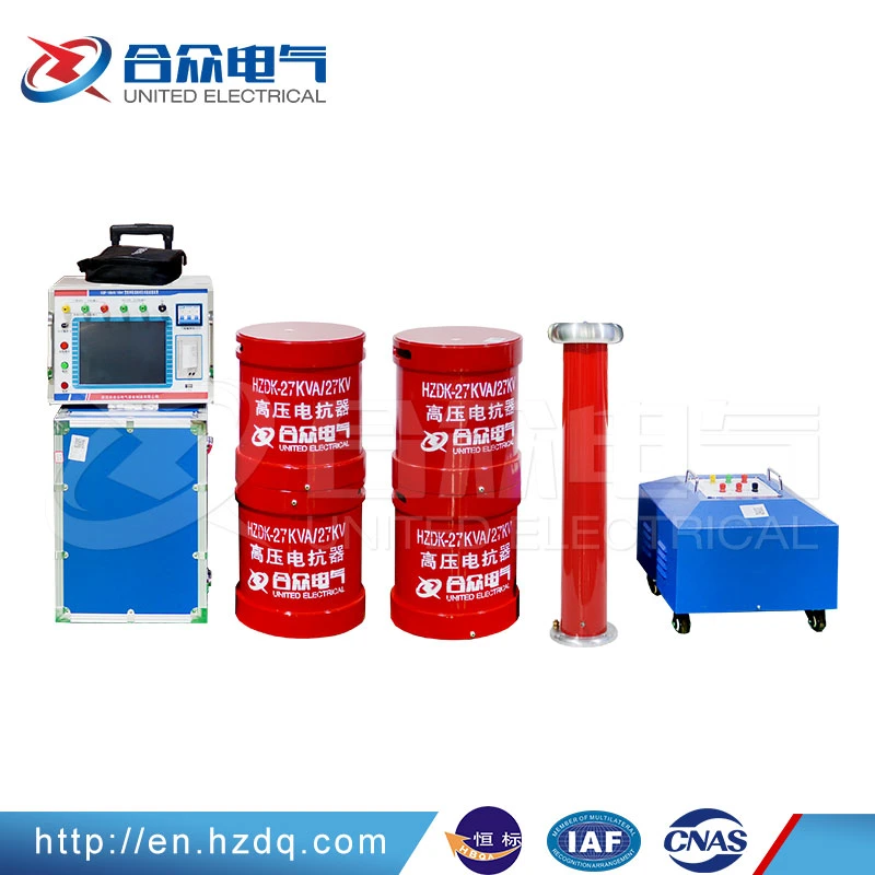 Variable Frequency Power Supply Resonant Transformer Hipot Test Equipment