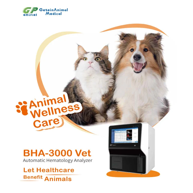 Automated Blood Cell BHA-3000 Vet Analyzer for Large Platelet Ratios