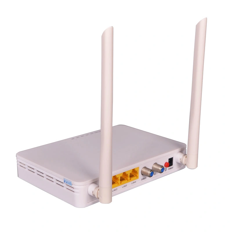 Ethernet através de cabo coaxial CATV Escravo Eoc Master com função de WiFi