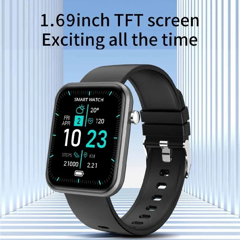 Vente en gros Sport Watch Smart Watch mesure de la pression artérielle coeur électronique Bracelet Bluetooth avec moniteur de taux avec prix d'usine rapide et bon marché Expédition