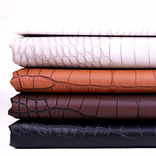 Man Woman Popular PVC PU Garment Leather for Europe and America Markets