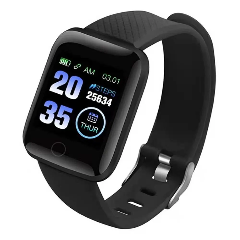 116 Plus PRO Smart Watch femmes élégant moniteur de pression sanguine de marque personnalisée pour l'homme Smart Watch