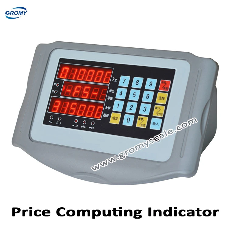 Price Computing Indicator RS232 Interface Electronic Digital Weighing Indicator