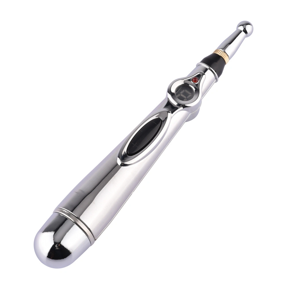 Cinco cabezales de masaje Acupuntura Moxibustion Meridian Energy Laser Physiotherapy Pen