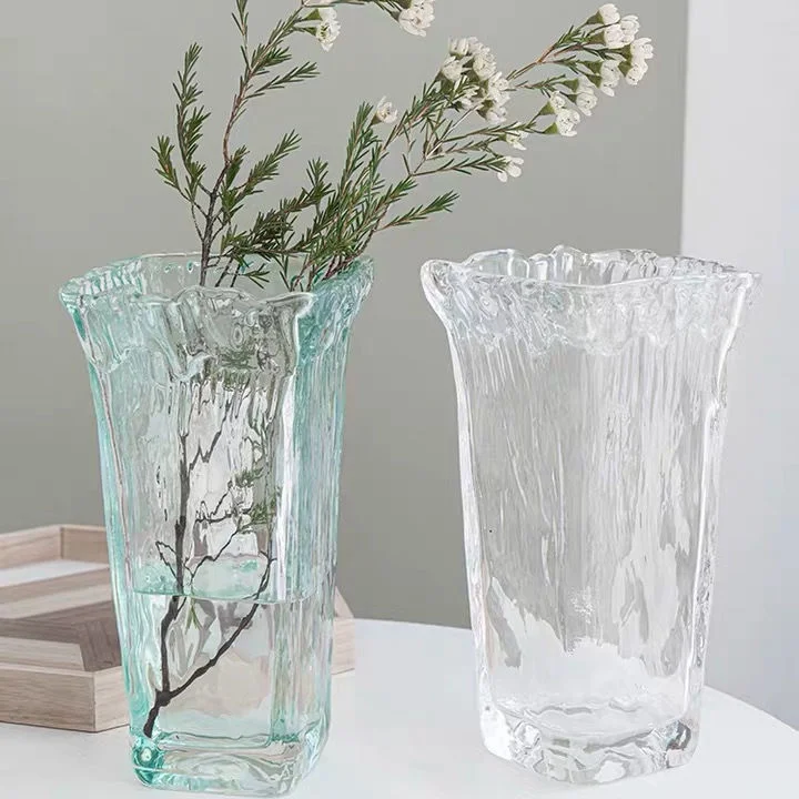 Hot Sale Creative Design Colourful Modern Tabletop Home Decorative Flower Glass Vase