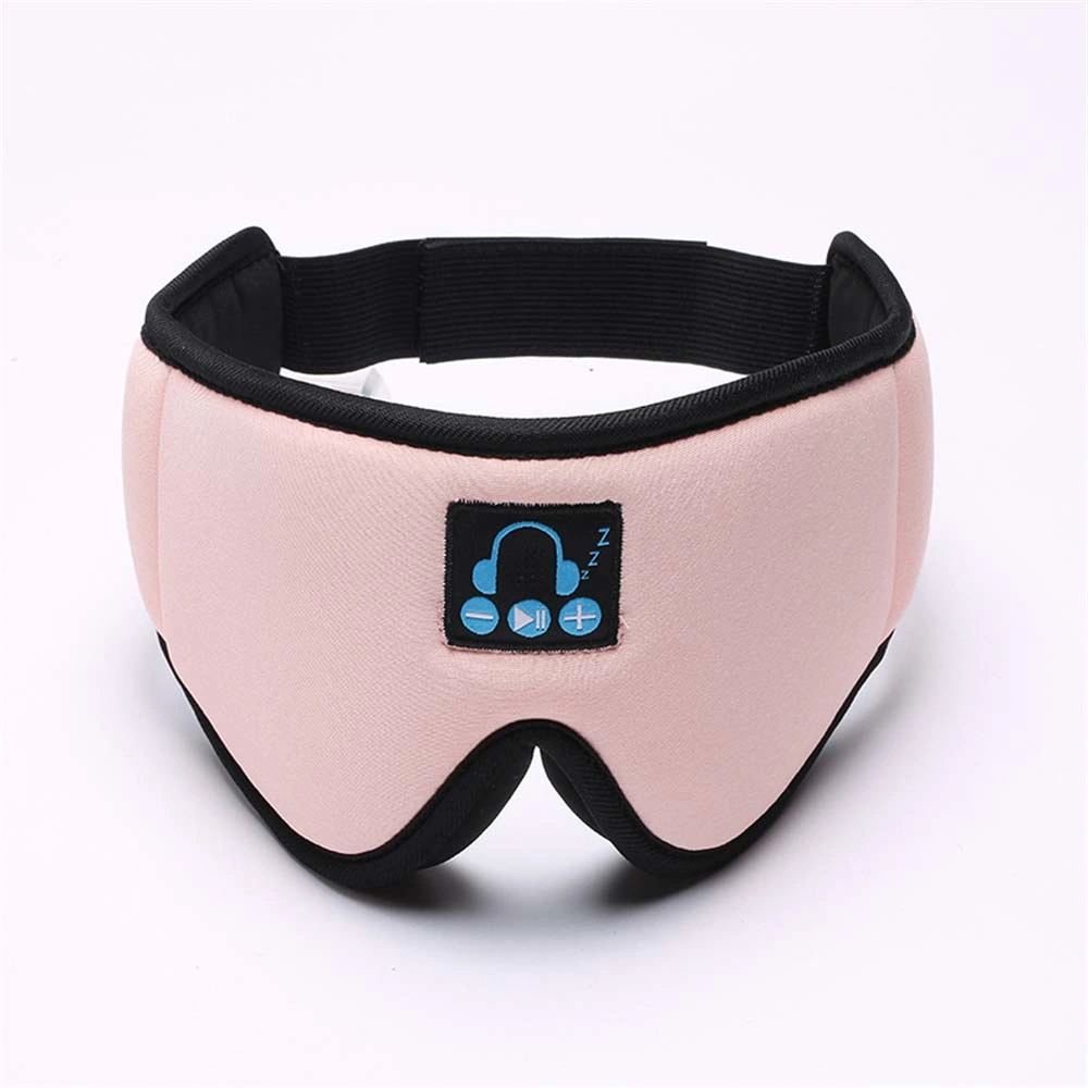 Año-04 barato suave viaje Bluetooth Música inalámbrica Sleeping Eye Mask