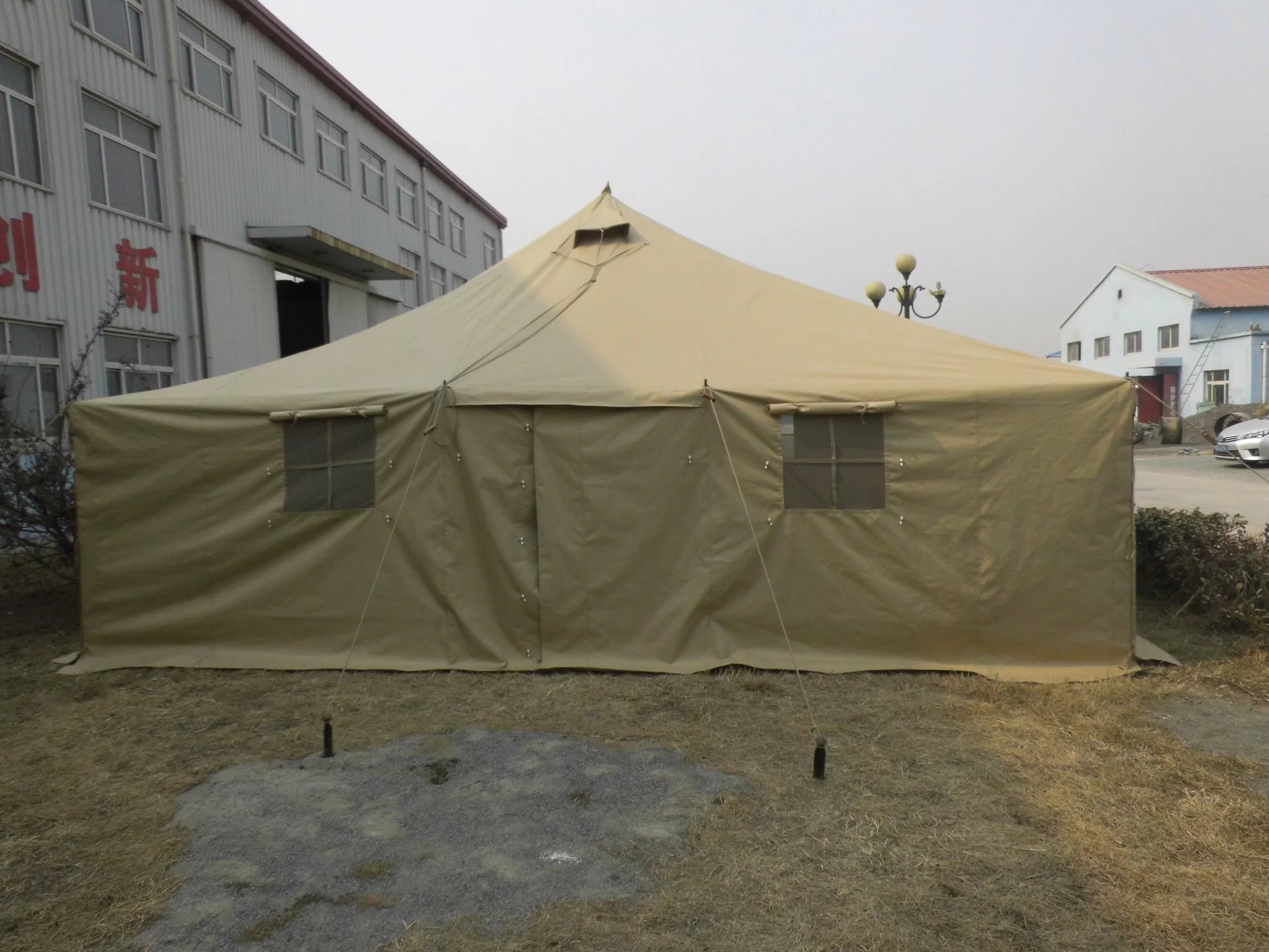 Carpa de estilo militar de polo de construcción fácil