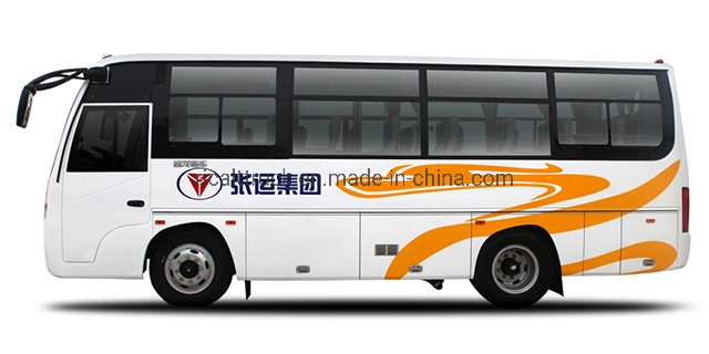 Double Inner Luggage Rack Original Factory Customized Tourist Bus, Travel Agency Special Bus, 24-35 Seat Passenger Bus Best Selling in Nigeria