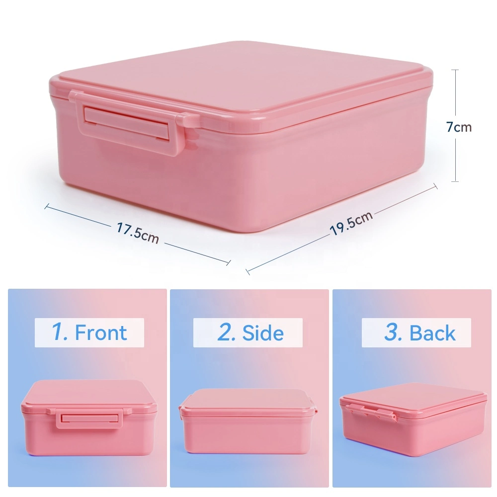 Oumego Lunch Box Picnic Portable Kids Students Bento Boxes Food Container