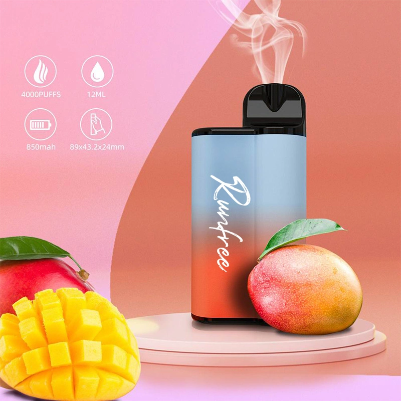 Hot Sell 4000 Puffs 12ml Oil Electronic Cigarette Saudi Arabia Dry Herb Vaporizer