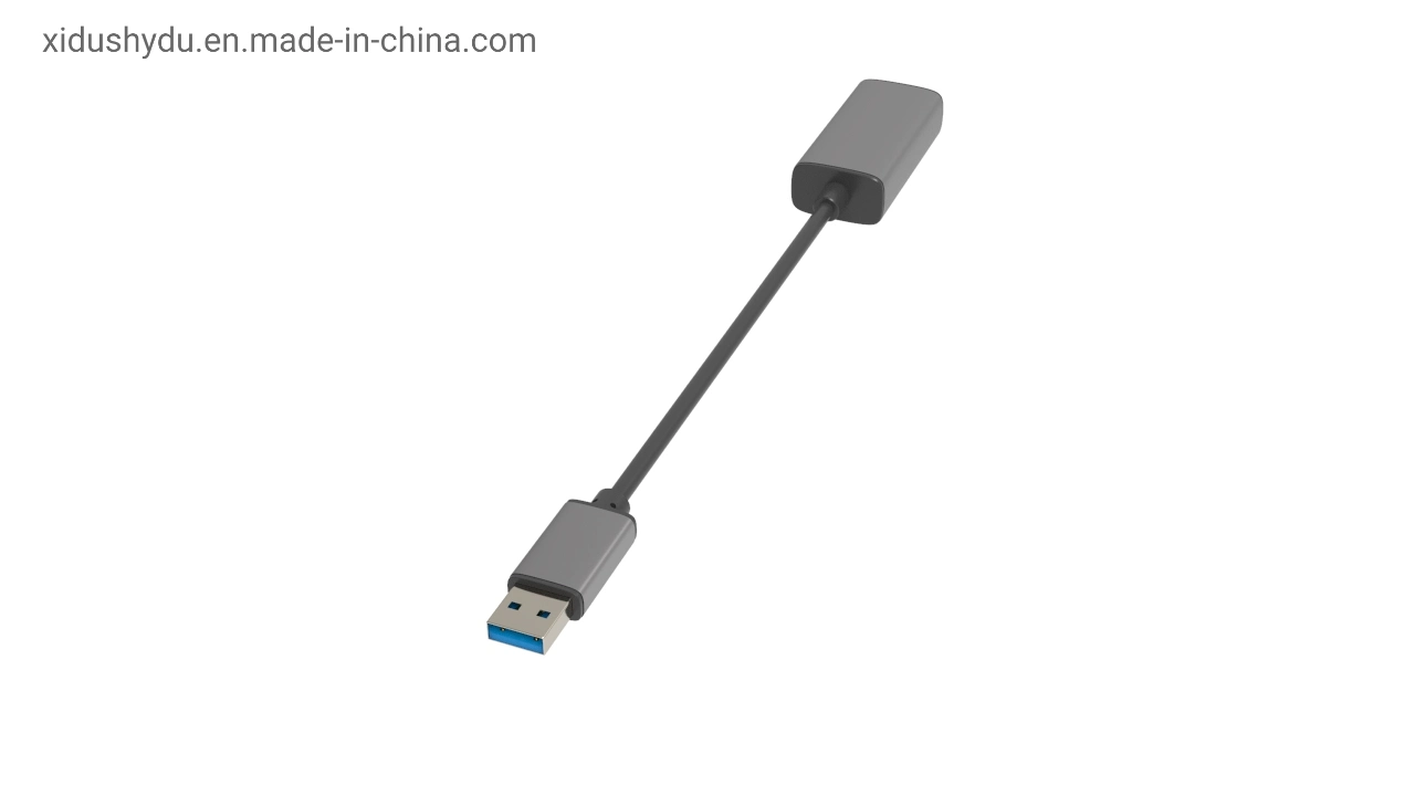 Aluminum Alloy Space Gray Ethernet LAN Internet Gigabit Ethernet Network 100/1000Mbps USB a B C Type 2.0 3.0 3.1 to RJ45 Cable for MacBook