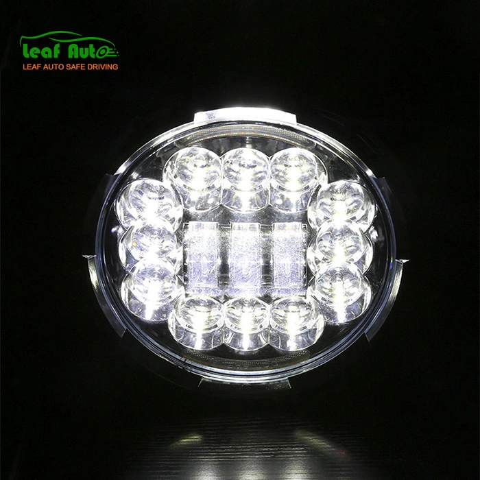 Super brillante 10800LM Angel Eye Intermitente off-road 4X4 Niva Lada moto 90W 7 pulgadas de alta, baja DRL Jeep Faro de LED de encendido automático de luces LED COCHE