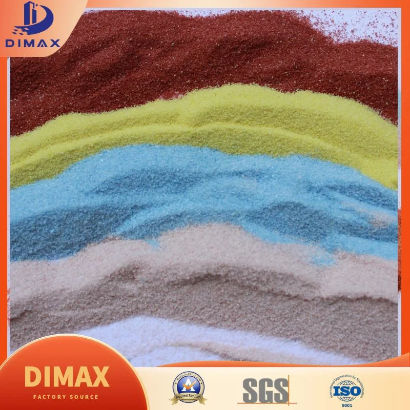 China SGS Factory Supply High-Temperature Sintered Real Stone Paint Color Sand