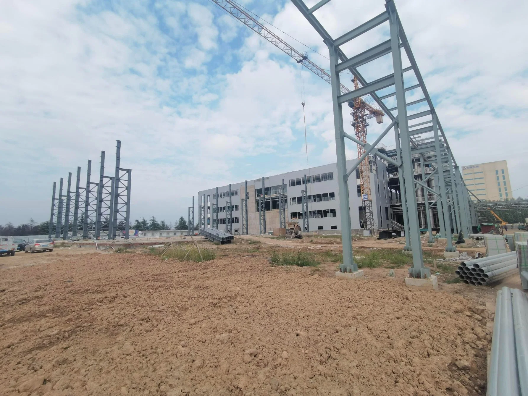 Dryc Factory Designed Prefabricated Building Warehouse Workshop Steel Structure