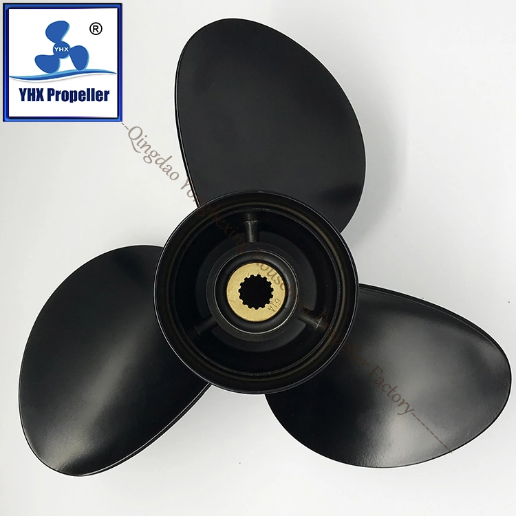 Matching 135-300 HP Marine Engine Mercury Certificated Aluminum Black Outboard Motor Propeller with Size 15*15