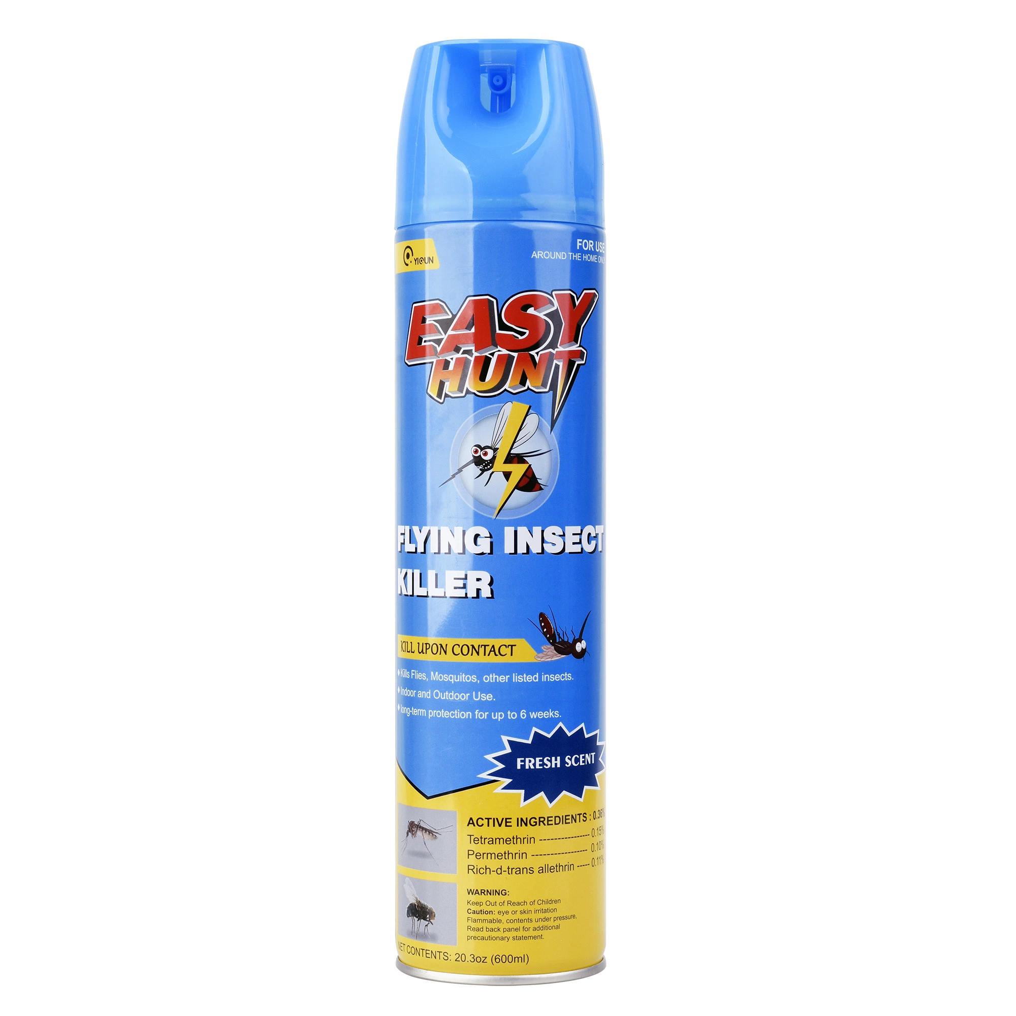 Repelente de mosquitos de alta calidad insecticida para control de insectos Spray