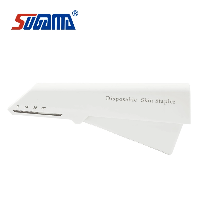 Disposable Skin Stapler Surgical and Medical Device for Closing Skin Wounds