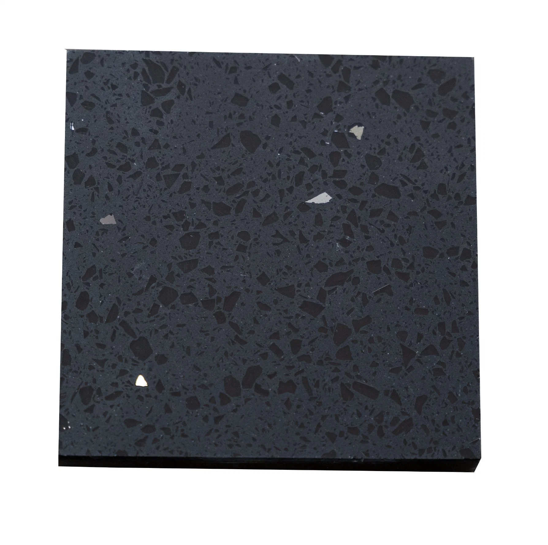 Solid Big Grain Quartz Slate for Kitchens and Bathrooms with SGS