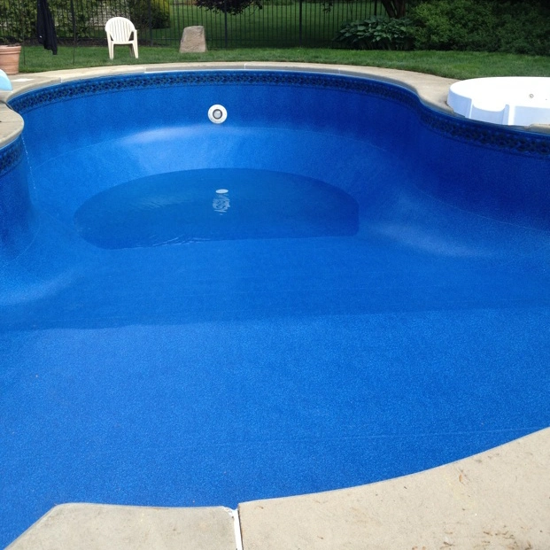 PVC Blue Tarpaulin Fabric Pond Liner Swim Pool Liner