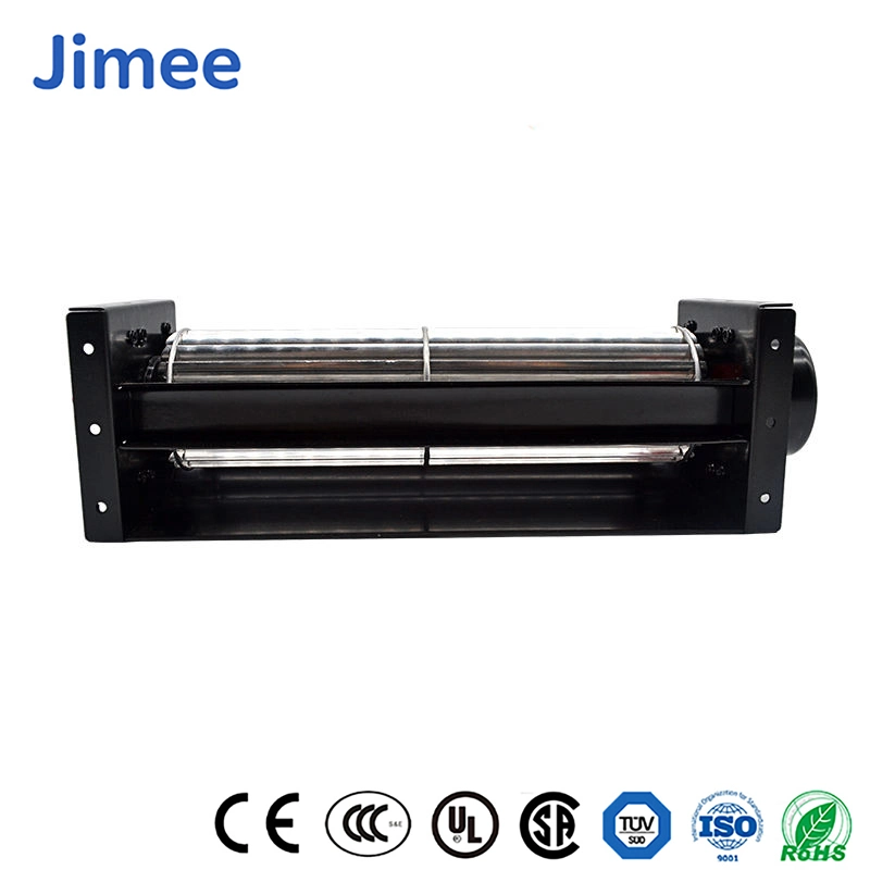 Jimee Motor China Cross Fan Blade Manufacturer Quality Best Small Snow Blower Jm-1035 Capacitor Induction Motor Tangential Fans Blowers for Heater for Air Dryer