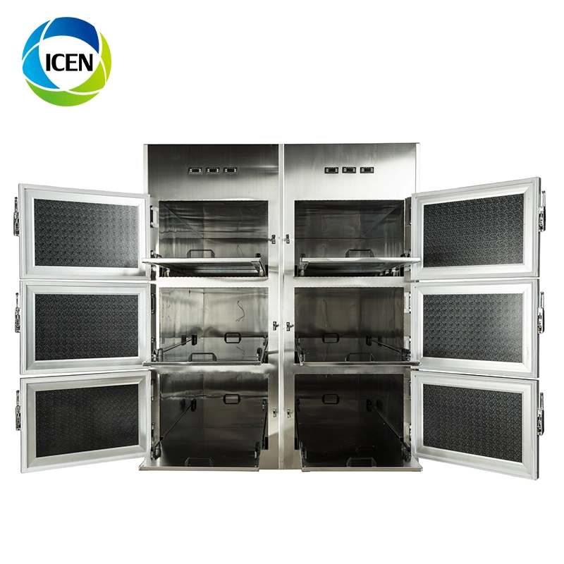 IN-U018 Medical Cryogenic Equipments Body Coolers Freezer Mortuary Refrigerator Corpse Cabinet