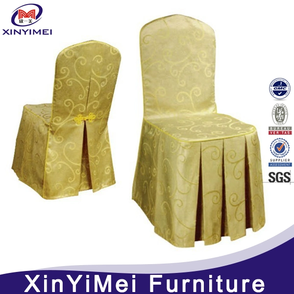 Wholesale Fancy Universal 100% Polyester Jacquard Cheap Hotel Chair Cover