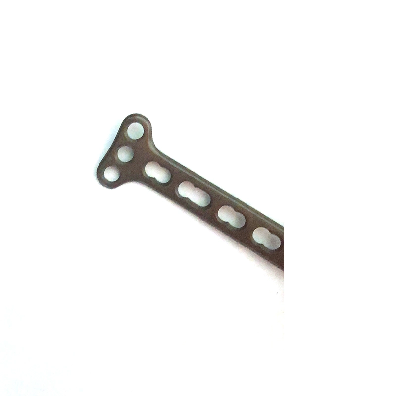 Surgical Trauma Distal Radius Small T Shape Locking Plate in Titanium