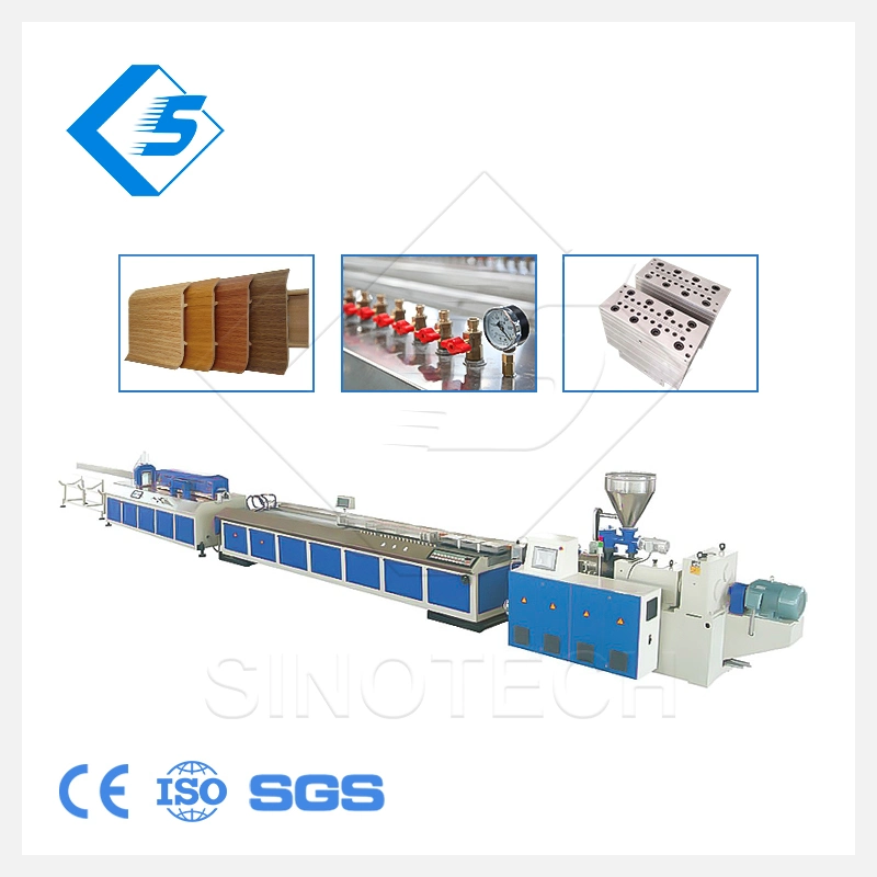 PVC Film Lamination WPC PVC Ceiling Wall Sheet Board Panel Extruding Extrusion Manufacturing Making Machine