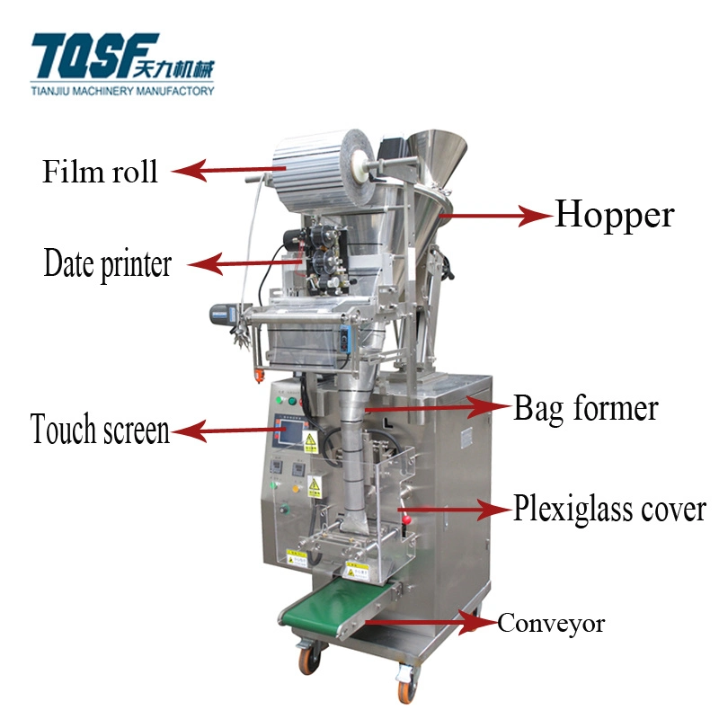 Shanghai Factory Tj-240f Automatic 50ml Starch Packing Machine