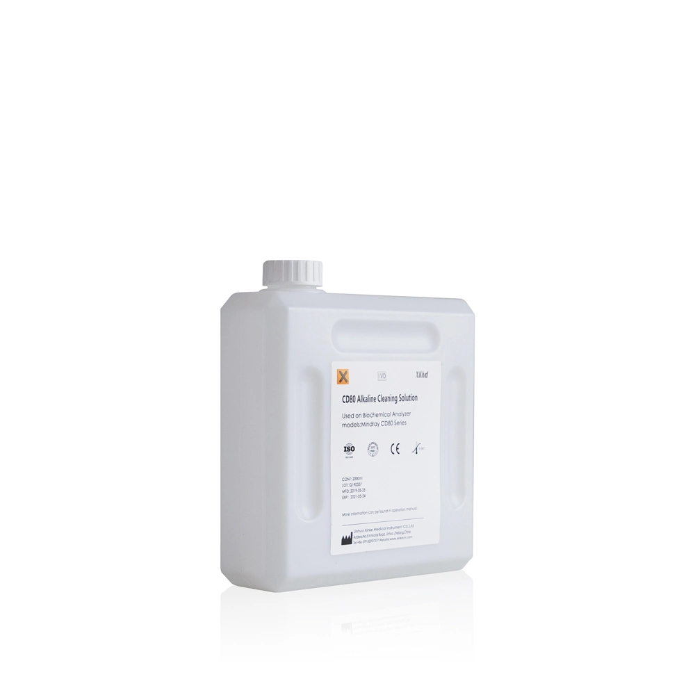 Completamente automática de detergentes reactivos Mindray CD80 Mindray detergente para el analizador de Bioquímica de la serie BS