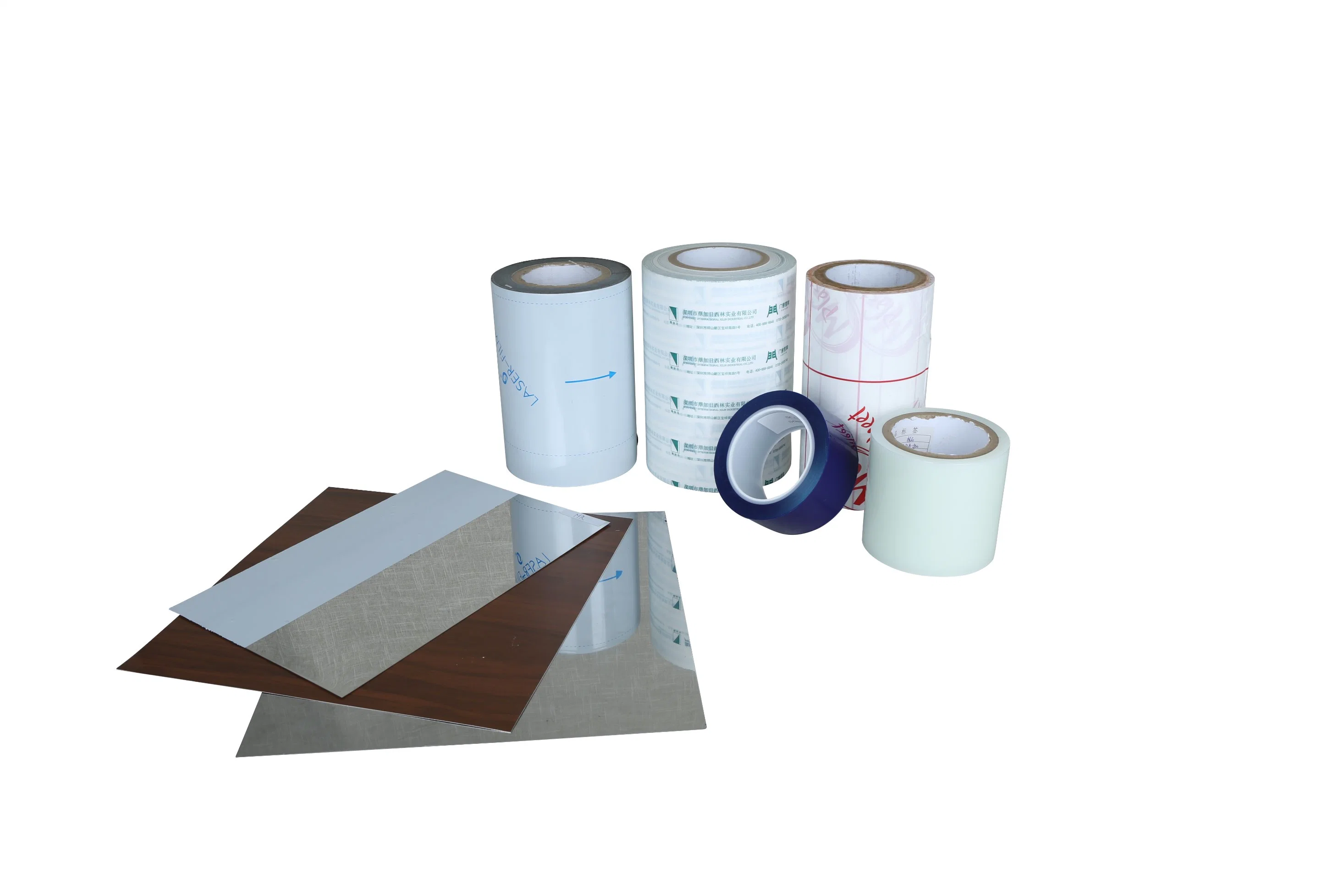 PE Protective Film for Metal Sheet with Different Adhesive and Logo Printing