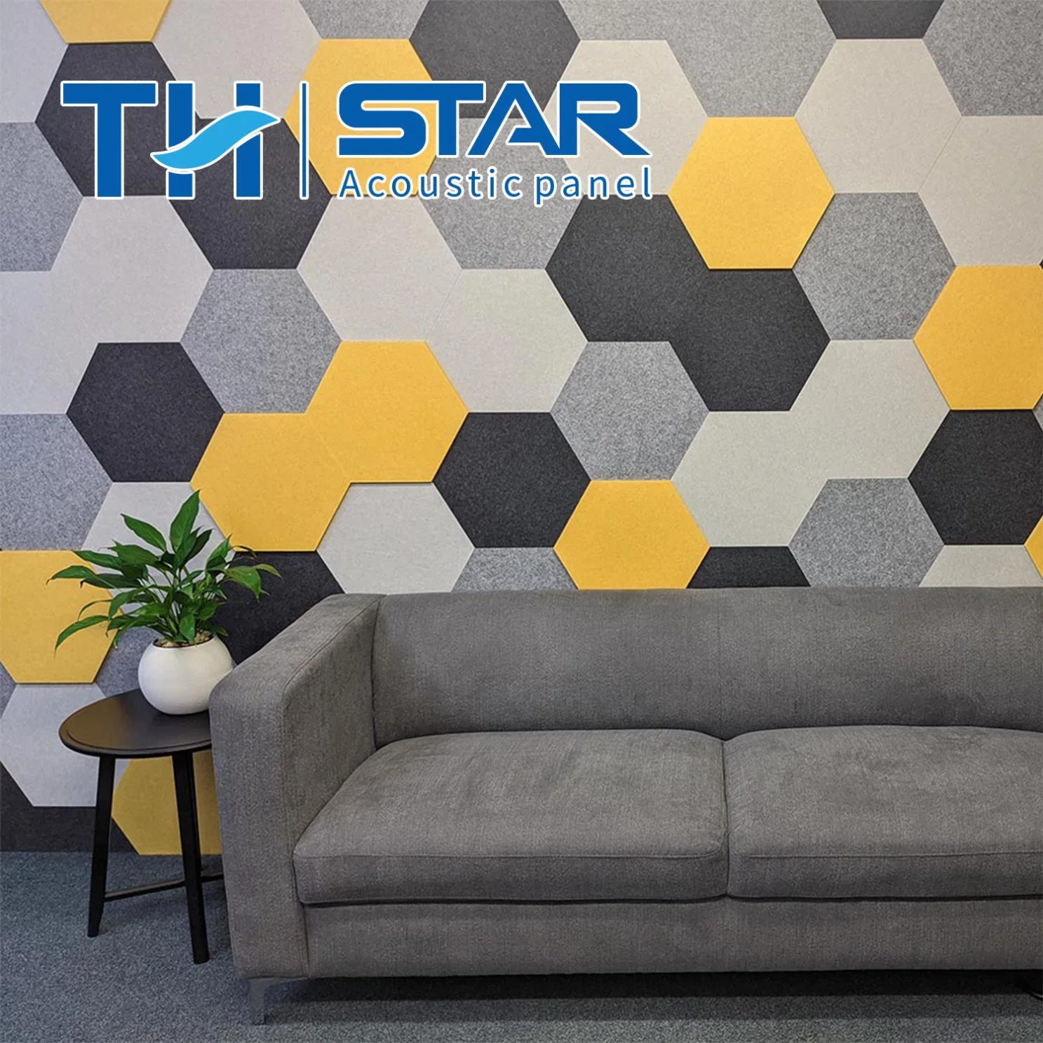 Th-Star Medical a utilisé le panneau mural acoustique Ice Hot avec approbation CE.