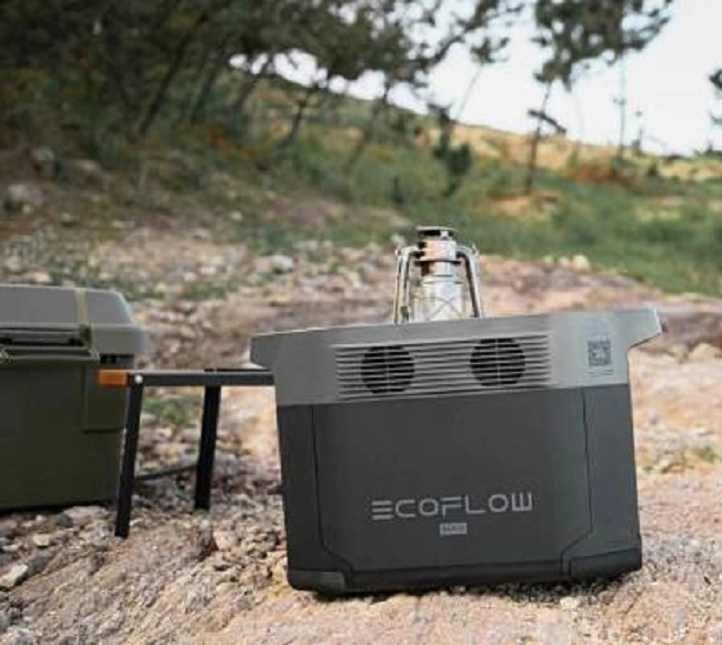 Ecoflow Delta 2 Power Bank 1024 W 1 800 W, à domicile et en extérieur Camping Life PO4 batterie solaire génératrice centrale