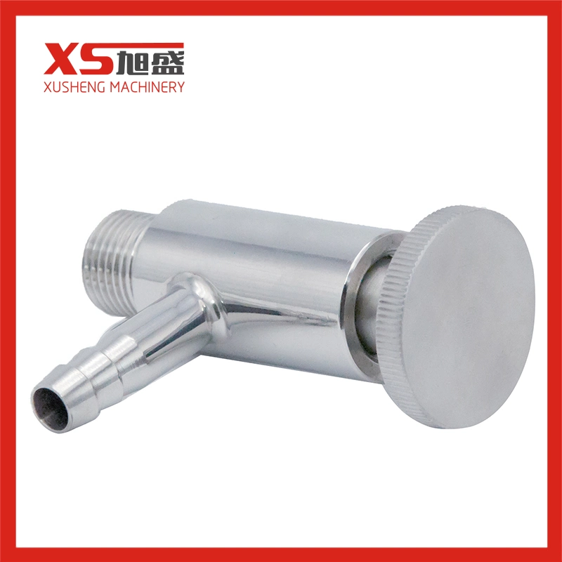 Stainless Steel Sanitary Normal Type Male Sampling Valve