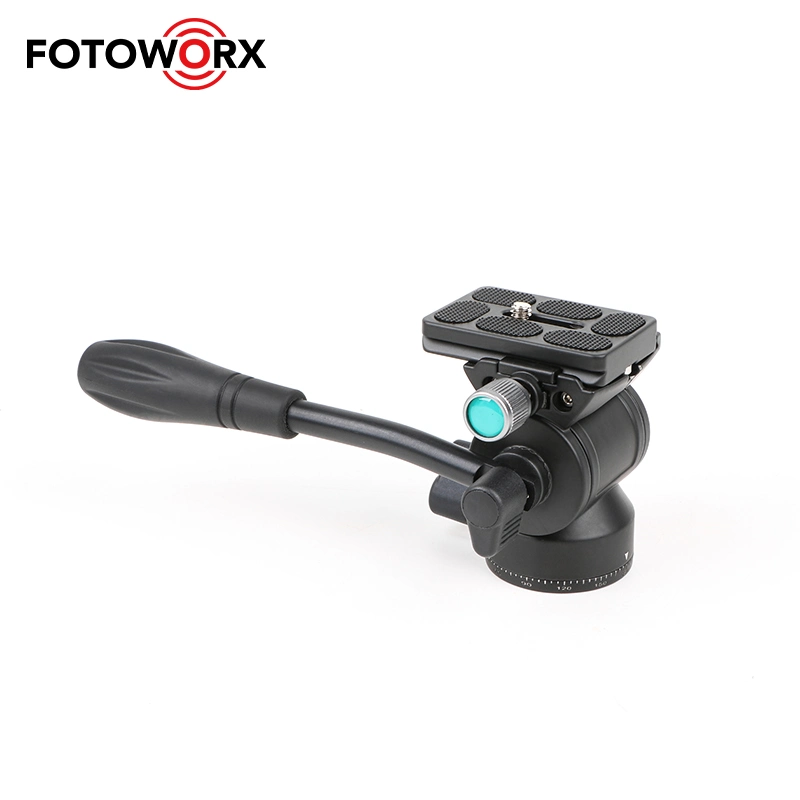 Tête fluide Fotoworx Mini tête vidéo Enregistrement vidéo pour la photographie reflex numérique