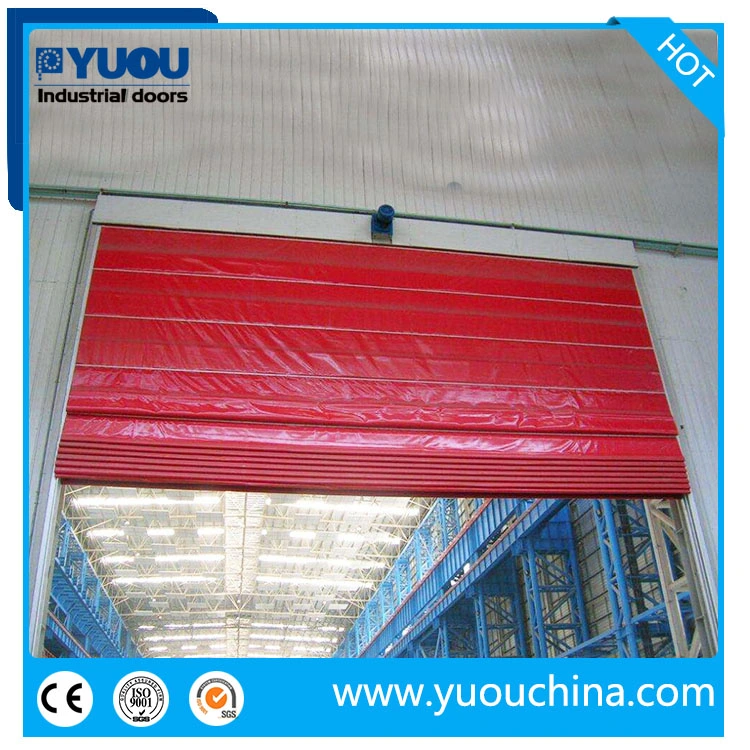 PVC Fabric Rolling Folding Stacking Flexible Shutter Mega Hangar Door