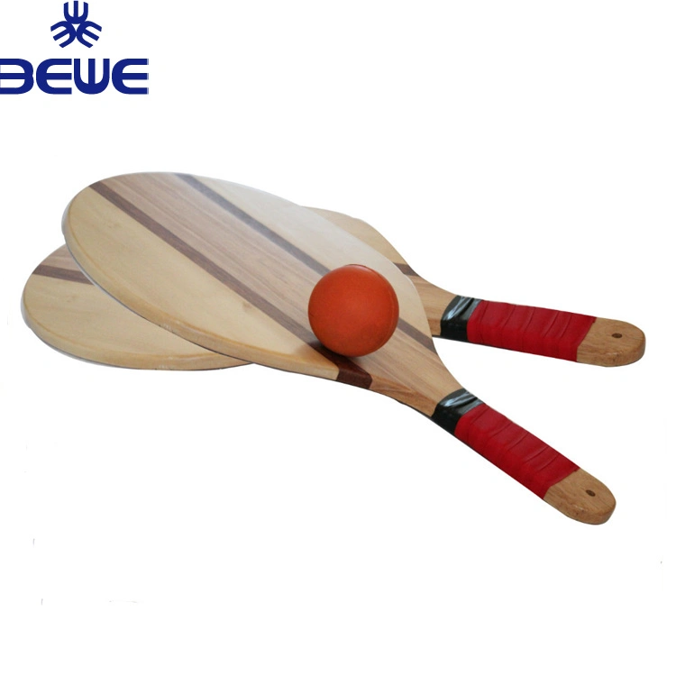 Best Selling Hot Sale OEM Wooden Beach Rackets